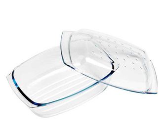 Vas de copt cu capac Grill and Drop Rectangular