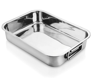 Tava de copt Ipac, Lasagna Ideale, inox, 20x27.4 cm