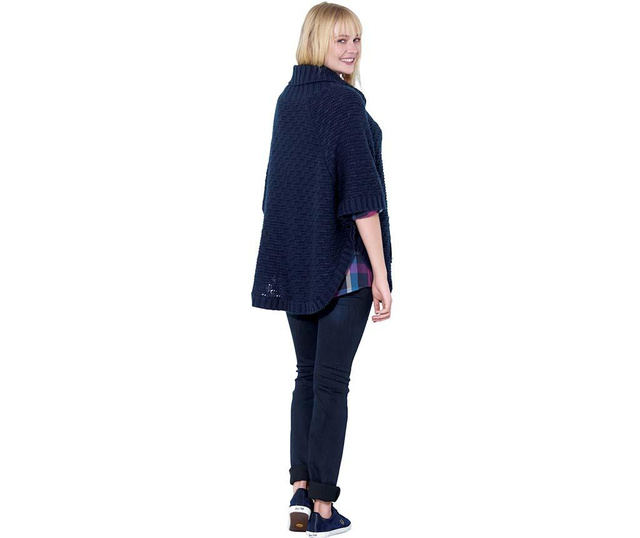 Sweter rozpinany Knitted Navy F-S