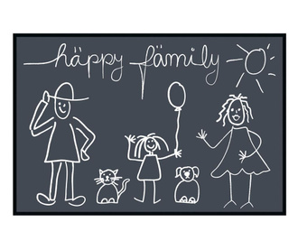 Dywanik dekoracyjny Happy Family 50x75 cm