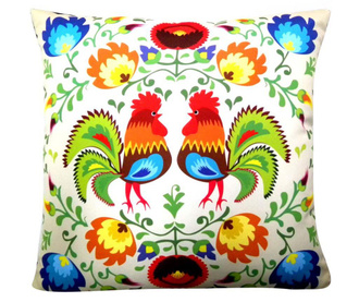 Perna decorativa Fairy Tale Roosters 40x40 cm