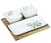 Set aperitive 6 piese Olive Square