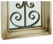 Decoratiune de perete cu oglinda Rustico
