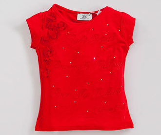 Tricou Anabelle Red 4 ani