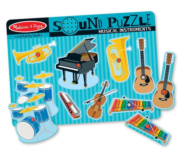 Joc tip puzzle 9 piese Instruments