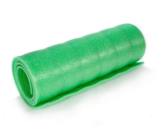 Saltea aerobic One Layer Green Fitness 180x50cm