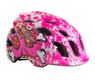 Casca bicicleta pentru copii Kali Dots Pink and White 48-54 cm