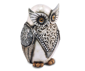 Decoratiune Silver Owl