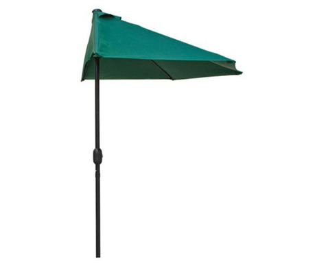 Плажен чадър Half Green