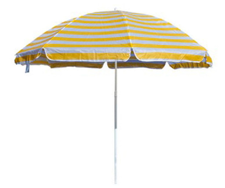 Плажен чадър Beach Stripes Yellow
