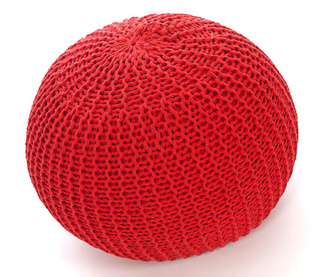 Puf Upon Knit Red