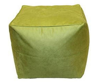 Puf Cube Suede Green