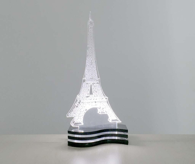 Lampa Eiffel Tower White Light