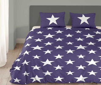 Set de pat Stars Purple 240x220cm