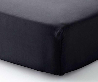 Cearsaf de pat cu elastic Black 160x200cm