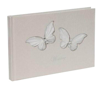 Carte de oaspeti Romantic Butterflies