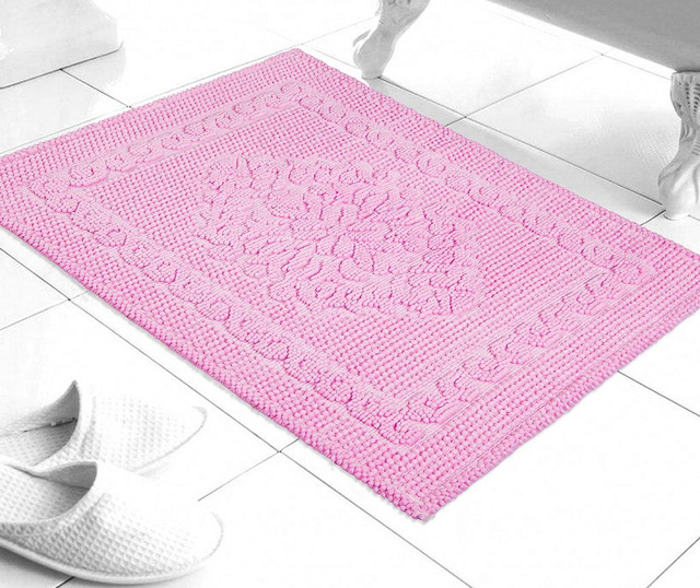 Prosop de picioare Damask Pink 50x60 cm