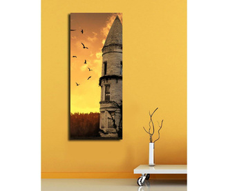 Tablou Horizon, Tower, canvas imprimat, 30x70 cm