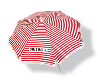 Umbrela de plaja Red Stripes