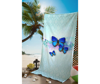Prosop de plaja Butterfly Family 75x150 cm