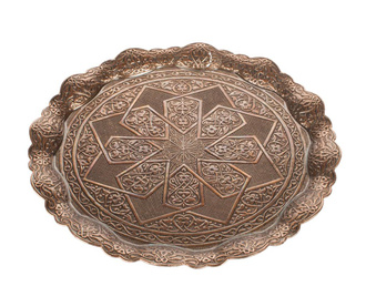 Tava Ottoman  Round Copper