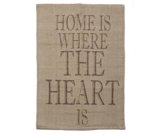 Carpeta Home is where the heart is 60x90 cm