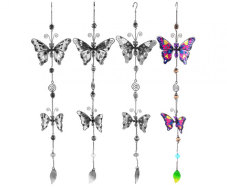 Decoratiune Purple Butterflies