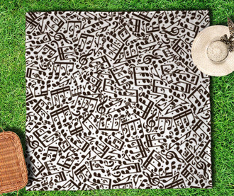 Patura pentru picnic Musical Harmony 150x150 cm