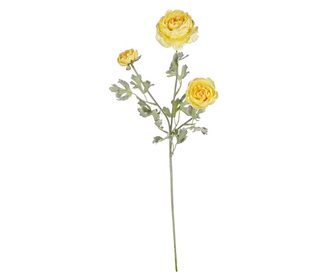 Floare artificiala Bizzotto, Sunshine Rose, poliester