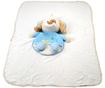 Set jucarie de plus si paturica Blue Dog 97x117 cm