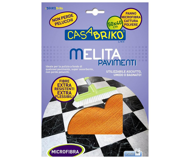 Mikrovlakana krpa Melita Orange