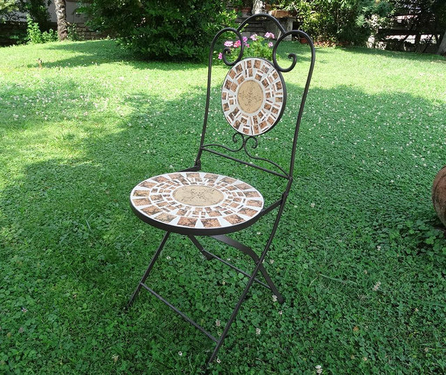 Sklopiva stolica za vanjski prostor Mosaic Circle
