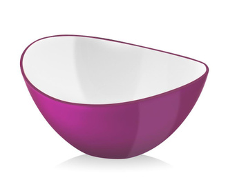 Bol Vialli Design, Livio Ellipse Purple, plastic acrilic, mov, 400 ml