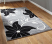 Килим Verona Grey and Black 160x220 см