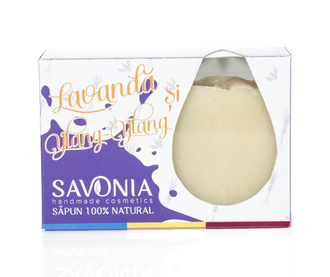 Natural Savonia Szappan levendulával és ylang -ylanggal 90 g