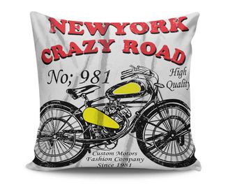 Διακοσμητικό μαξιλάρι New York Motor 45x45 cm