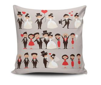 Декоративна възглавница Wedding Feast 45x45 см