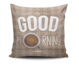 Good Morning Coffee Díszpárna 45x45 cm