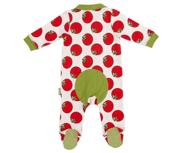 Body cu maneca lunga si botosi Tomato 9-12 luni