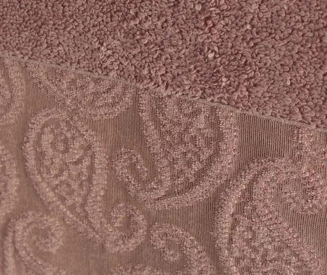 Комплект 2 кърпи за баня Pastel Paisley Dusty Rose 90x150 см