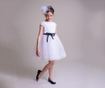 Rochita White Organza 6 ani