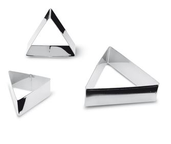 Triangular 3 db Díszítő forma