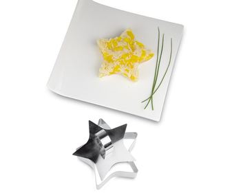 Star Díszítő forma nyomólappal