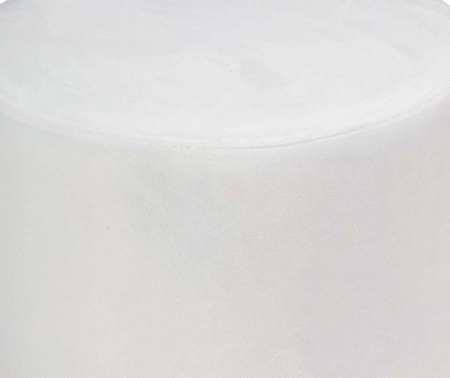 Taburet Glamour White