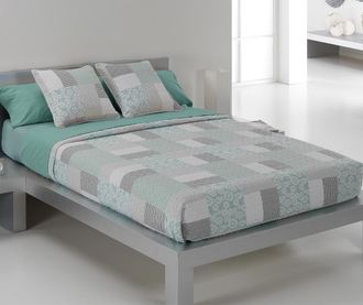 Set cuvertura de pat Neus Turquoise 270x200 cm