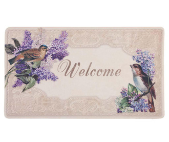 Covoras de intrare Lilac Welcome 44x74 cm