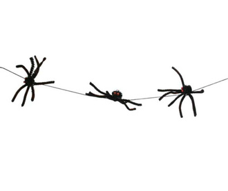 Ghirlanda decorativa Quirky Spiders