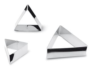 Triangular 3 db Díszítő forma