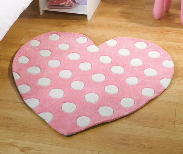 Килим Polka Heart 90x90 см