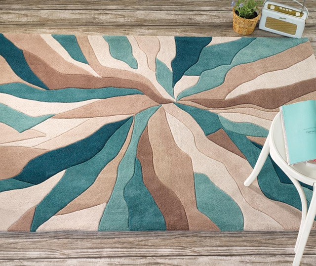 Preproga Splinter Teal 120x170 cm